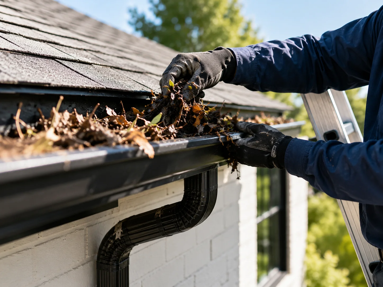 Gutter Cleaning in Cantonment, FL
